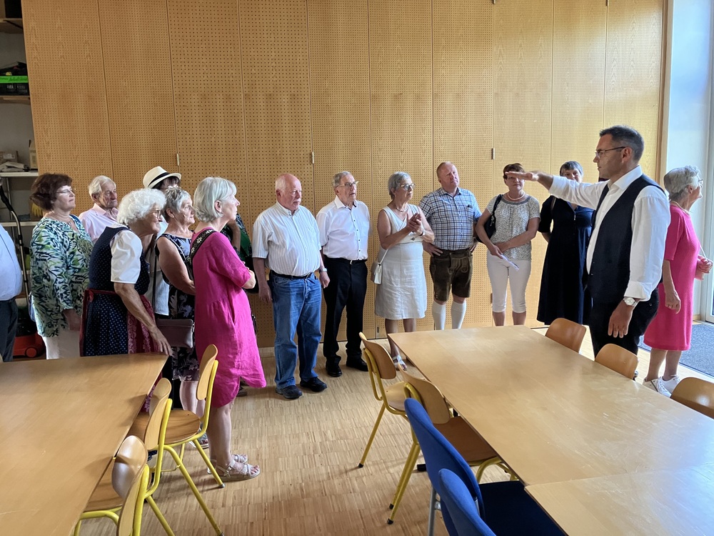 Besuch bei Pfarrer Thomas
