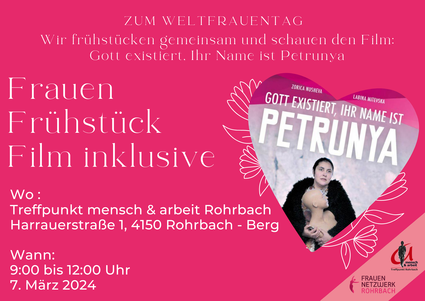 Frauencafe mit Frühstück / Judith Wein