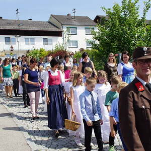 Fronleichnam 2018, Pfarre Neumarkt im Mühlkreis