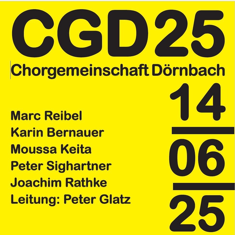 Jubiläumskonzert 5 Jahre Chorgemeinschaft