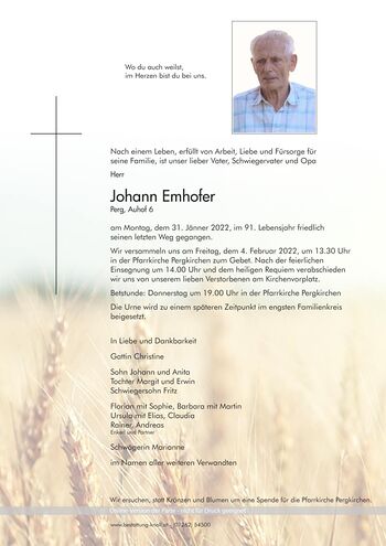 Johann Emhofer