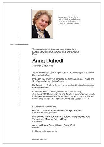 Anna Dahedl