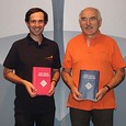 Franz Kogler und Reinhard Stiksel vom Bibelwerk Linz