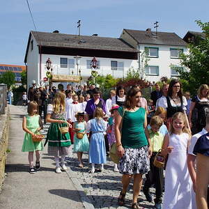 Fronleichnam 2018, Pfarre Neumarkt im Mühlkreis