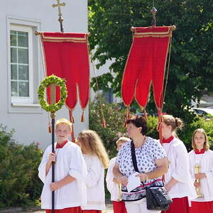 Fronleichnam 2018, Pfarre Neumarkt im Mühlkreis