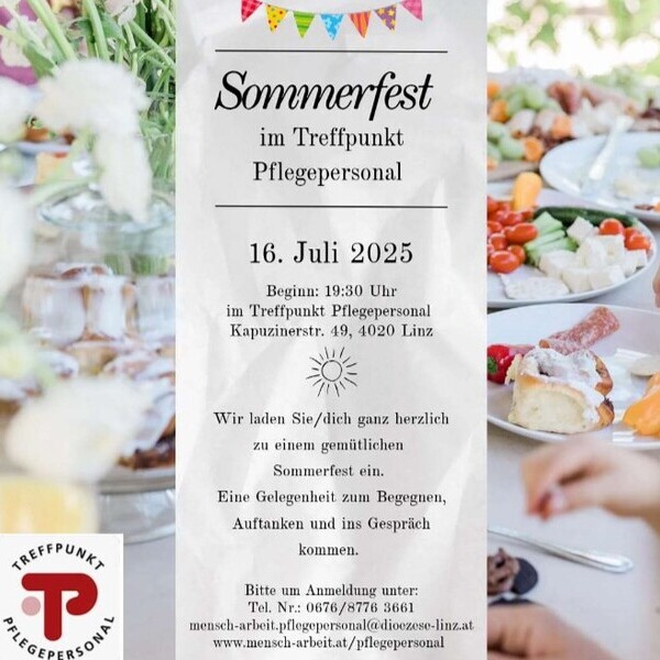 Sommerfest / Barbara Wimmer Einladung