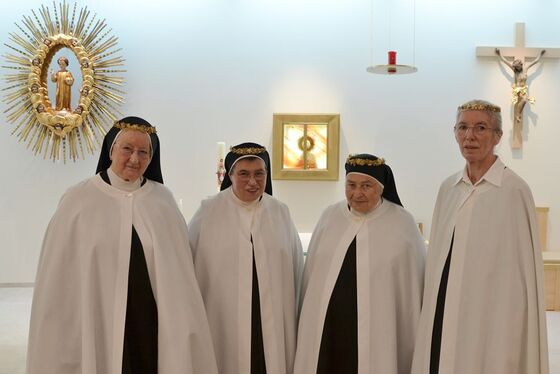 Sr. M. Amalia Zeitlhofer, Sr. M. Klara Berger, Sr. M. Ignatia Kniewasser, Sr. M. Elisa Dieplinger