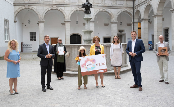 Preisverleihung im Linzer Landhaus am 22. Juni 2021