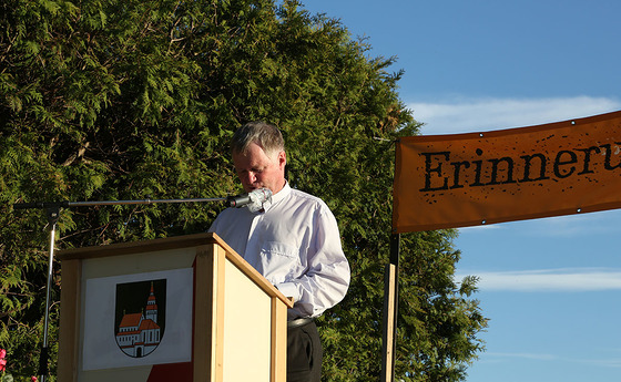 Bischof Manfred Scheuer bei der Festrede
