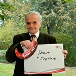 Franz Gütlbauer: 'Respekt vor anderen haben und sich selbst nicht in den Vordergrund stellen. Mehr auf die Gefühle der anderen achten.