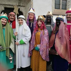 Das Sternsingen ist ein Fixpunkt zu Jahresbeginn.